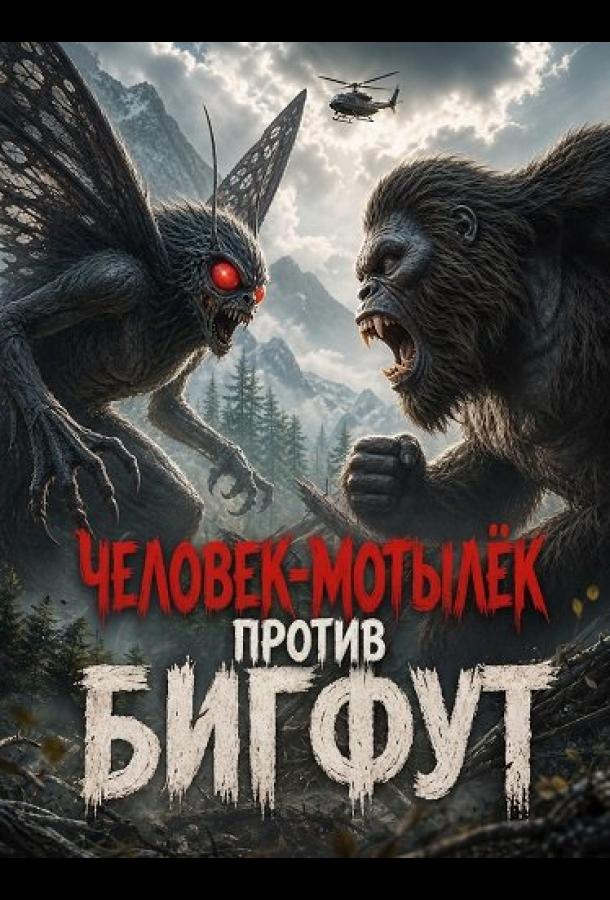 Постер фильма Человек-мотылек против Бигфута