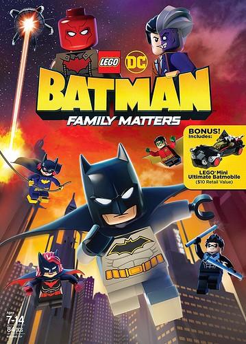 Постер фильма LEGO DC: Бэтмен - дела семейные
